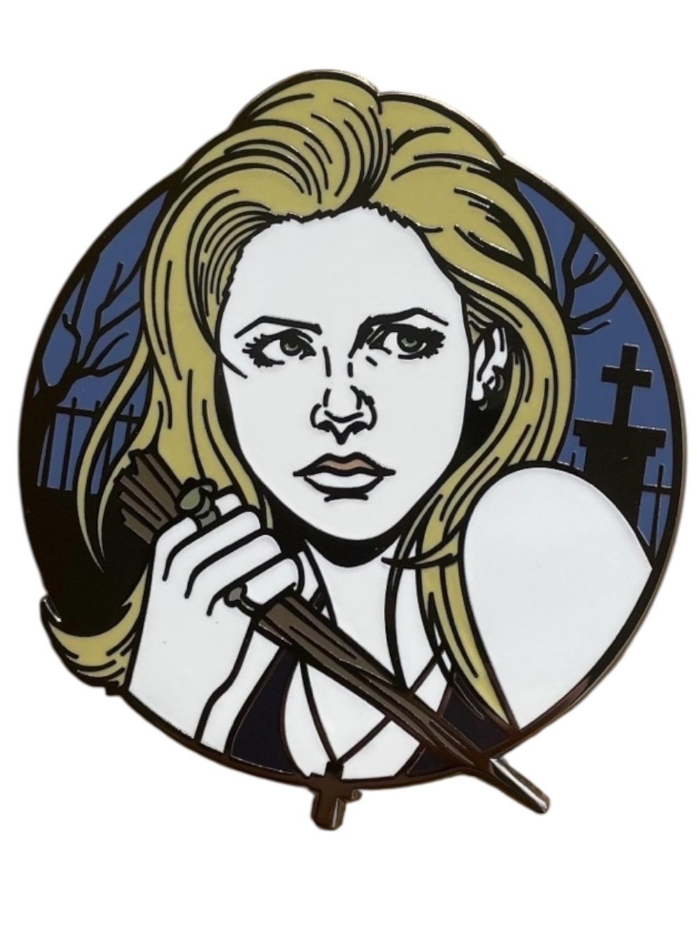 Buffy Summers Cemetery Hard Enamel Pin Ordinary Apparitions 2.5in